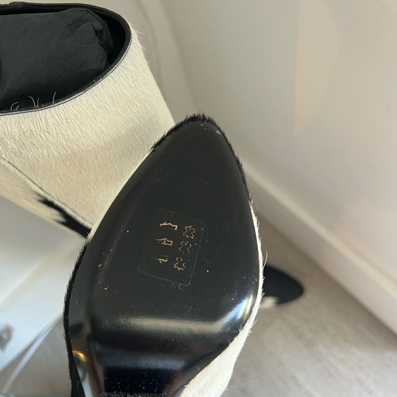 SAINT LAURENT PONYHAIR BOOT - Picture 7 of 7